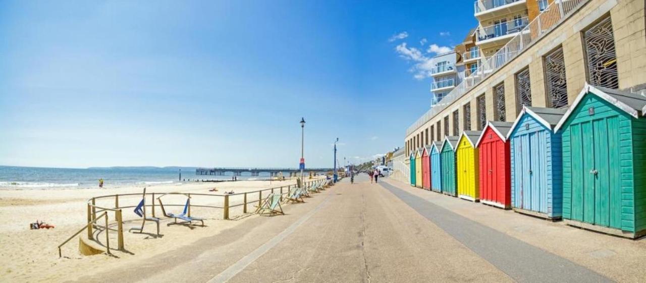 Bournecoast - Stylish Flat With Balcony - Sea Views - 10 Min Walk To Beach - Parking - Wifi - Fm8407 Bournemouth Zewnętrze zdjęcie